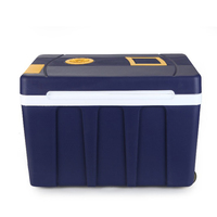 En gros grande capacité 50L portable réfrigérateur AC DC 12v refroidisseur avec roues durable puissant faible bruit électrique refroidisseur