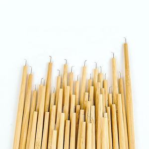 ขายส่ง 1-2,2-3,3-4,4-5 ระบายอากาศเข็มเยอรมันระบายอากาศวิกผมเข็มทองแดงระบายอากาศเข็มตะขอสําหรับทําวิกผมลูกไม้ - Product Image 2