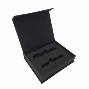 Boîte cadeau personnalisée en forme de livre pour montre, boîte cadeau pour montre avec logo UV, boîte de présentation rigide en papier pour le rangement et la présentation - Product Image 1