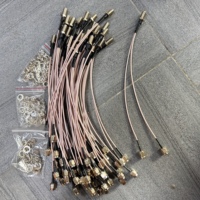 Kabel Koaksial 5G 5 Ways Ufl Ke Antena T-type Dengan Rf1.13 80mm Dan /u.f Sma-Female Lvds Micro 30pin Lvds /u.fl