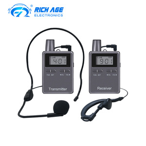 Système de communication audio sans fil à fréquence globale légale 2,4 G, système de microphone sans fil pour groupe touristique et pèlerinage à la Mecque - Product Image 4
