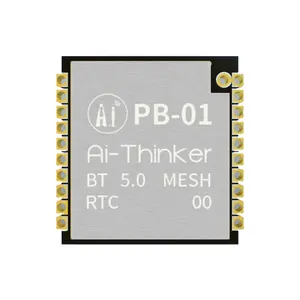 Ai-desbaste ble5.0 módulo de baixo consumo de energia PB-01 base no chip phy6212 para rede de casa inteligente