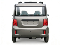 BAIMA Global Export Quadricycle Électrique 2 Portes 4 Places, Véhicule Électrique à Basse Vitesse, Éclairage de Toit LED, Ventilateur de Toit, Moteur 1000W, Autonomie 100km