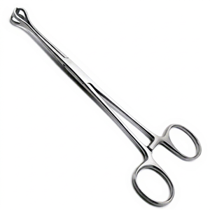 Pinces à tissus Babcock manuelles de qualité supérieure, pinces chirurgicales 4x5 dents en acier inoxydable, instruments chirurgicaux CE ISO DHL - Product Image 1