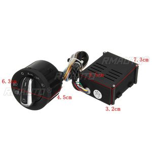 สวิตช์ไฟหน้ารถยนต์อัตโนมัติโมดูลควบคุมสวิตช์ไฟหน้าสำหรับ VW Golf Passat Tiguan T5 T5.1รถขนย้าย2003-2015 - Product Image 6
