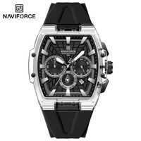 Montre chronographe à quartz pour homme NAVIFORCE NF6113, fabrication chinoise, montres de sport à marque privée pour hommes