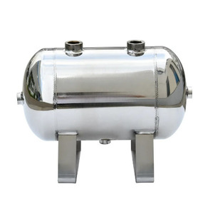 Réservoir de stockage d'<span class=keywords><strong>air</strong></span> comprimé horizontal en acier inoxydable, réservoir de <span class=keywords><strong>pression</strong></span> d'<span class=keywords><strong>eau</strong></span>, 5L - Product Image 1