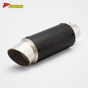 Silenciador de <span class=keywords><strong>Escape</strong></span> Universal de Fibra de Carbono para Motocicletas de Acero, Modelos <span class=keywords><strong>390</strong></span> <span class=keywords><strong>Duke</strong></span> 752s Fz150 R3 Mt07 Mt09 Pcx125 - Nuevo, OEM ODM - Product Image 4