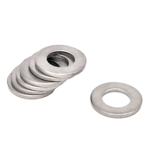 Arruela de aço lisa M6 x 9mm x 1mm arruela lisa das porcas do OEM 3mm Wide 14mm 8mm RUÍDO certificado para o ODM liso da maquinaria automotiva - Product Image 2