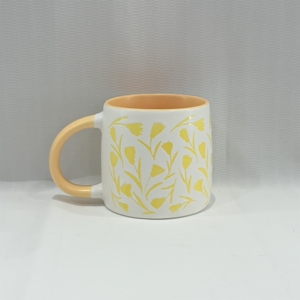 Perfect Quality Eco-friendly Ceramic Floral Coffee Mug-Dishwasher & Microwave Safe Reusable Stoneware for Brewing Tea - Product Image 4