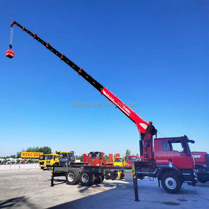 Camion à <span class=keywords><strong>benne</strong></span> basculante HOWO TX 6x4 10T avec <span class=keywords><strong>grue</strong></span>, <span class=keywords><strong>grue</strong></span> montée sur camion 12T, <span class=keywords><strong>grue</strong></span> à flèche droite montée sur camion 14T - Product Image 2