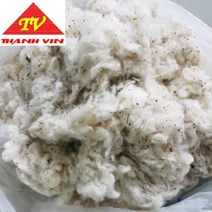 Vietnam wholesale cotton waste comber noil types of cotton waste available in stock with best price for recycling - Ms. Forence