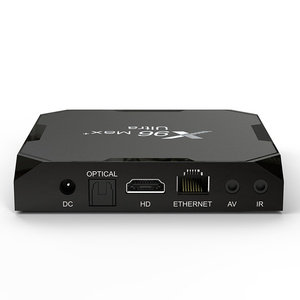 Nuevo reproductor de medios OEM Android 11 <span class=keywords><strong>Amlogic</strong></span> S905x4 x96 max plus 4GB 32GB Dual WIFI BT Andrroid TV Box - Product Image 4