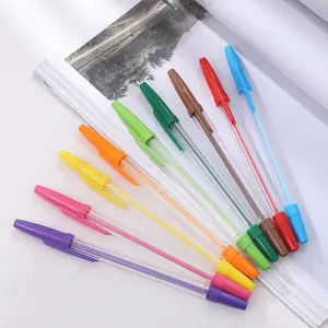 Рекламные Цветные канцелярские принадлежности, шариковые ручки с пользовательским логотипом