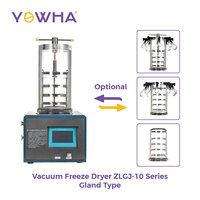 Liofilizador de Laboratorio al Vacío para Venta Directa de Fabricante 0.1 ㎡   Liofilizador al Vacío con Velocidad de Bombeo de 2L/S