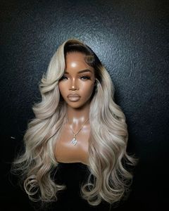 <strong>Ash</strong> <strong>Blonde</strong> <strong>Colored</strong> Wig Layered Cut Glueless Pre-cut HD Lace Straight <strong>Hair</strong> Wigs Human <strong>Hair</strong> Super Double Drawn 5X5 Closure Wig - Product Image 4
