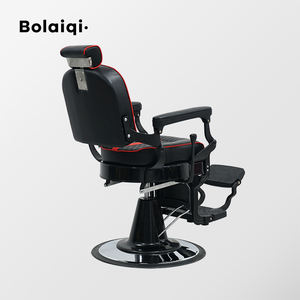 BOLAIQI Silla De Peluquería De Lujo Profesional De Alta Resistencia Reclinable De Metal Peluquería Silla De Estilo Para Barbería Sillas De <span class=keywords><strong>Peluqueria</strong></span> - Product Image 6