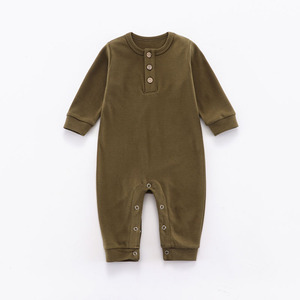 Tutina in Maglia Pesante Personalizzata per Neonati, Pagliaccetto a Maniche Lunghe, Abbigliamento Primaverile per Bambini <span class=keywords><strong>0</strong></span>-12 <span class=keywords><strong>Mesi</strong></span> - Product Image 3
