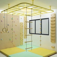 Ensemble d'aventure intérieur de haute qualité à prix compétitif pour enfants, mur d'escalade doux pour les tout-petits