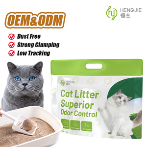 Lettiera Agglomerante per Gatti in Bentonite di Alta Qualità, Confezione Personalizzata, Esportatore di Lusso per Cile e Brasile, Conveniente - Product Image 1