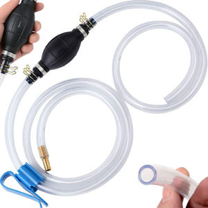 ユニバーサルカー燃料ポンプゴム手動液体オイルトランスファーポンプガソリンディーゼル液体手動ポンプガスガソリン用燃料セーバー - Product Image 2