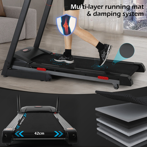 <span class=keywords><strong>Tapis</strong></span> <span class=keywords><strong>Roulant</strong></span> Elettrico Pieghevole Professionale per Casa con Inclinazione Automatica e Motore da 3HP - Spedizione da Magazzino Francese - Product Image 6
