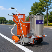 Machine de marquage routier thermoplastique bon marché et durable, machine de marquage routier thermoplastique
