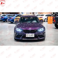 Kit carrosserie tuning en fibre de carbone Z-ART M2 pour BMW F87, kit carrosserie spoiler en fibre de carbone pour BMW F87 M2 Competition, diffuseur Aerokit