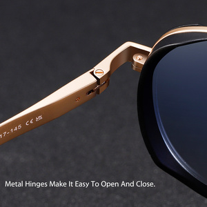 2025 nouveau rétro 1.1 lunettes de soleil polarisées mode hommes Double faisceau extérieur conduite <span class=keywords><strong>crapaud</strong></span> lunettes de soleil - Product Image 4