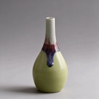 Mini vase à fleurs en céramique à blocs de couleur, petit vase décoratif pour étagère, bureau, table et décoration intérieure, moderne, options de couleurs