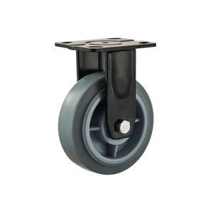 Roue de roulement de sol robuste en laque noire de haute qualité AUGUS, 4 pouces, 5 pouces, 6 pouces, 8 pouces - Product Image 4