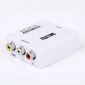 Hot hd to av video converter support NTSC and PAL two TV format to rca converter