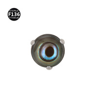GETTA F136 Bijoux de piercing en tungstène et pierre naturelle, à filetage interne, pour lèvre, oreille et clou d'oreille, vente en gros directe usine