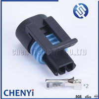 Connecteur étanche pour capteur de température d'eau à 2 broches pour automobile GM 12162197 12162195 12162193