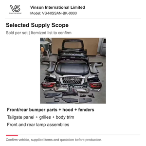 Kit de actualización de paneles de carrocería y faros para Nissan Patrol Y62 2020, selección de apariencia 2020 - Product Image 3