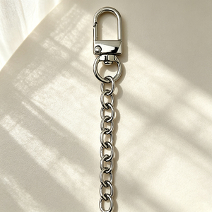 Gold Paperclip Keychain Extender, Metal Chain Strap Extension for <b>Bag</b>, Purse, Handbag & <b>Key</b> <b>Ring</b> - Product Image 3
