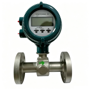 Débitmètre intégré à bride AXG avec grand écran LCD OEM pour eau, gaz, huile, haute précision 0,35 % FS - Product Image 1