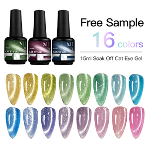 MH Fairy tale Town CAT EYE esmalte de uñas en gel rosa azul magnético brillo gel polaco <span class=keywords><strong>nagellack</strong></span> botella de 15ml - Product Image 4