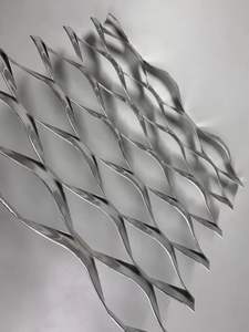 מגולוון/אלומיניום יהלומי חור קרוואן ריצוף רשת מתכת מורחבת עבור אבטחת דלת - Product Image 3