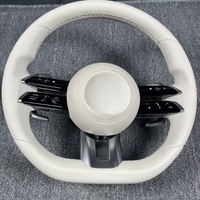 Volant sport en fibre de carbone, amélioré et modifié, adapté aux Mercedes-Benz Dragon-fly A-M-G