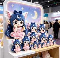Peluche personnalisée Fille Elfe, adorable avec robe en dentelle, personnage de dessin animé, poupée en peluche pour cadeaux d'enfants, vente en gros