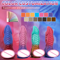 Vibromasseur réaliste en silicone liquide à 9 vitesses de vibration, stimulation clitoridienne et du point G, avec ventouse