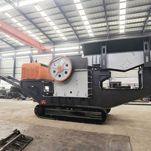 Planta Móvil de Trituración de Piedra sobre Orugas 150-350 TPH con Motor de Mandíbula, Rodamientos y Caja de Cambios para Minería/Piedra de Cantera - Product Image 3
