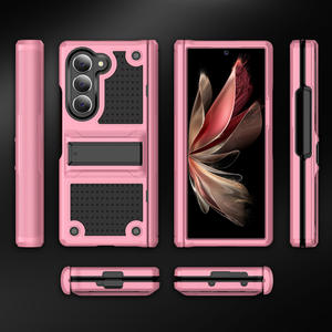 Nuovo <span class=keywords><strong>Design</strong></span> per Samsung Z piega 6 tre in uno Anti-caduta custodia per telefono cellulare all'ingrosso - Product Image 2