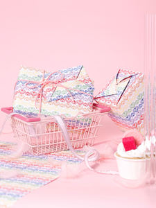 กล่องของขวัญวันเกิดกระดาษห่อหลากสีแบบกำหนดเอง - Product Image 2