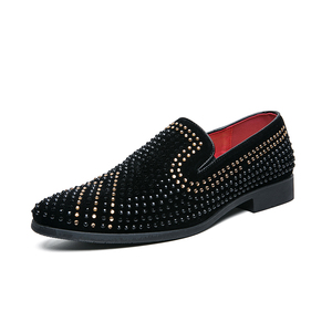 Chaussures en cuir décontractées à prix abordable, styles variés, grandes tailles, chaussures habillées d'affaires, chaussures à bout pointu, chaussures à enfiler pour hommes - Product Image 4