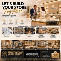 Fabricant de présentoirs de vente au détail sur mesure, vitrine pour bijoux, montres, parfums, étagères de magasin, kiosque, solution de présentation de vente au détail tout-en-un