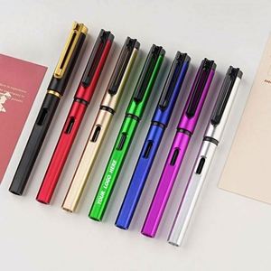 Stylo gel noir 0,5 mm avec logo personnalisé, stylo promotionnel haut de gamme pour les étudiants, l'écriture au bureau et la signature de contrats professionnels - Product Image 1