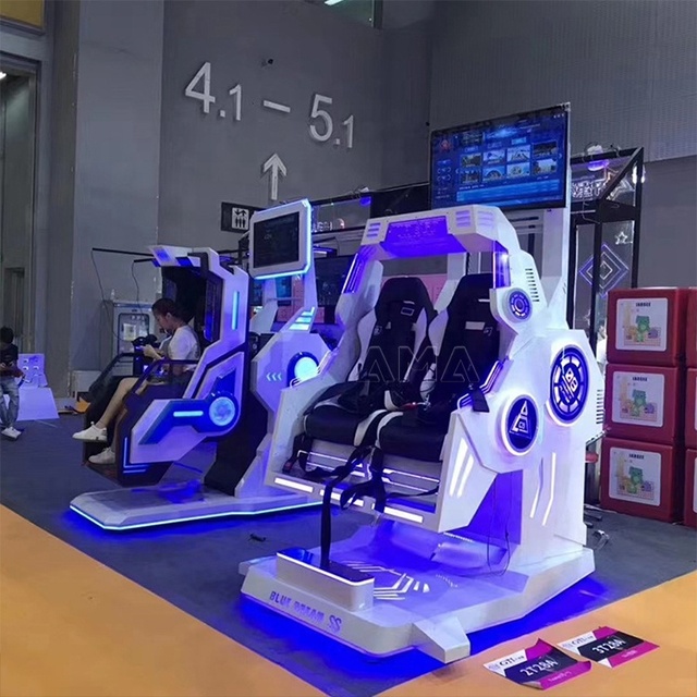 2 Players Virtual Reality Arcade Game Machine 360 VR Room Roller Coaster Flight Simulator