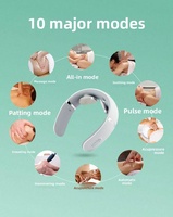 Masseur multifonctionnel pour le cou avec pétrissage, tapotement, lissage, chaleur pulsée, options de télécommande sans fil, utilisation quotidienne